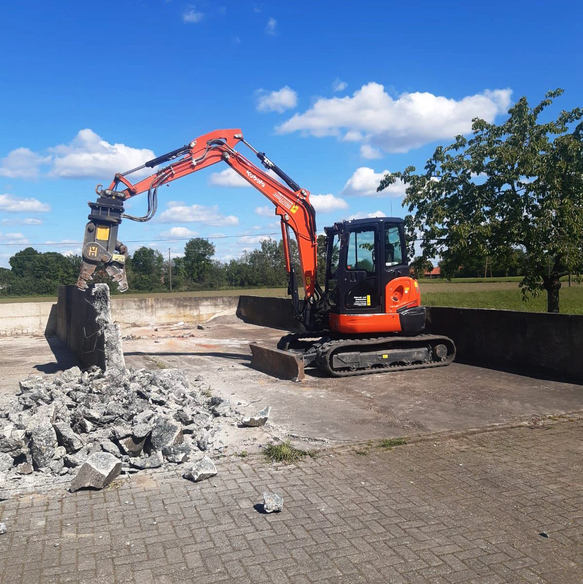 Abbrucharbeiten Abbruch Baustelle
